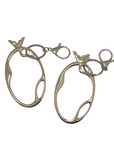 Silver NK CELL Bag Charm