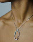 Sterling Silver NK CELL Pendant with CZ