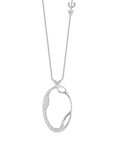 Sterling Silver NK CELL Pendant with CZ