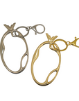 Gold NK CELL Bag Charm