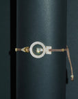 18k Gold Vermeil CAR-T CELL Cord Bracelet
