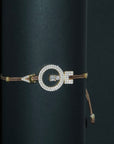 18k Gold Vermeil CAR-T CELL Cord Bracelet