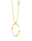 18k Gold Vermeil NK CELL Pendant